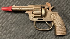 Vintage Kilgore 6 Shooter Automatic Cast Iron Cap Gun Breakdown Top Parts Restor