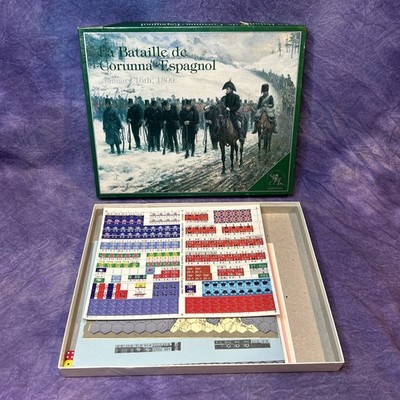 Clash of Arms La Bataille de Corunna-Espagnol RARE! Unpunched!