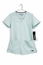 GREYS ANATOMY SCRUB TOP - Size X-Small - Light Mint Green