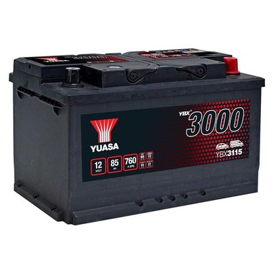 Autobatterie 85Ah Yuasa YBX3115 12V 760A SMF Starterbatterie wartungsfrei