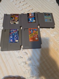 Vintage NES Console Bundle + 5 Games Donkey Kong Duck Hunt Vegas Dream More