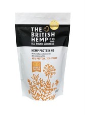 British Hemp Co Hemp protein powder 40% 500g - 4 Pack