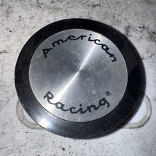 American Racing Silver Custom Wheel Center Cap Rare 89-8032 Vintage American Racing Silver Custom Wheel Center Cap Rare 89-8032 Vintage