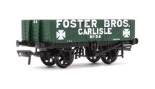 Bachmann 37-063A 5 Plank Wagon Wooden Floor 'Foster Bros.' Green No.24