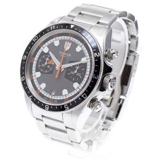 TUDOR HERITAGE CHRONO 70330N 42mm SS Gray/Black Automatic Chronograph Date #C111