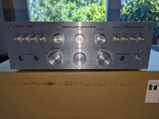 VINTAGE MARANTZ 1060 Integrated Amplifier Left Channel No Sound