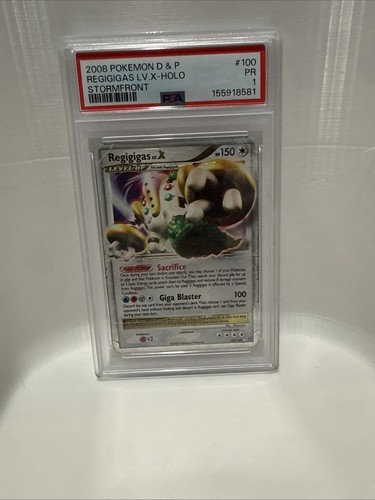 Regigigas LV.X graded PSA 1 for sale on eBay