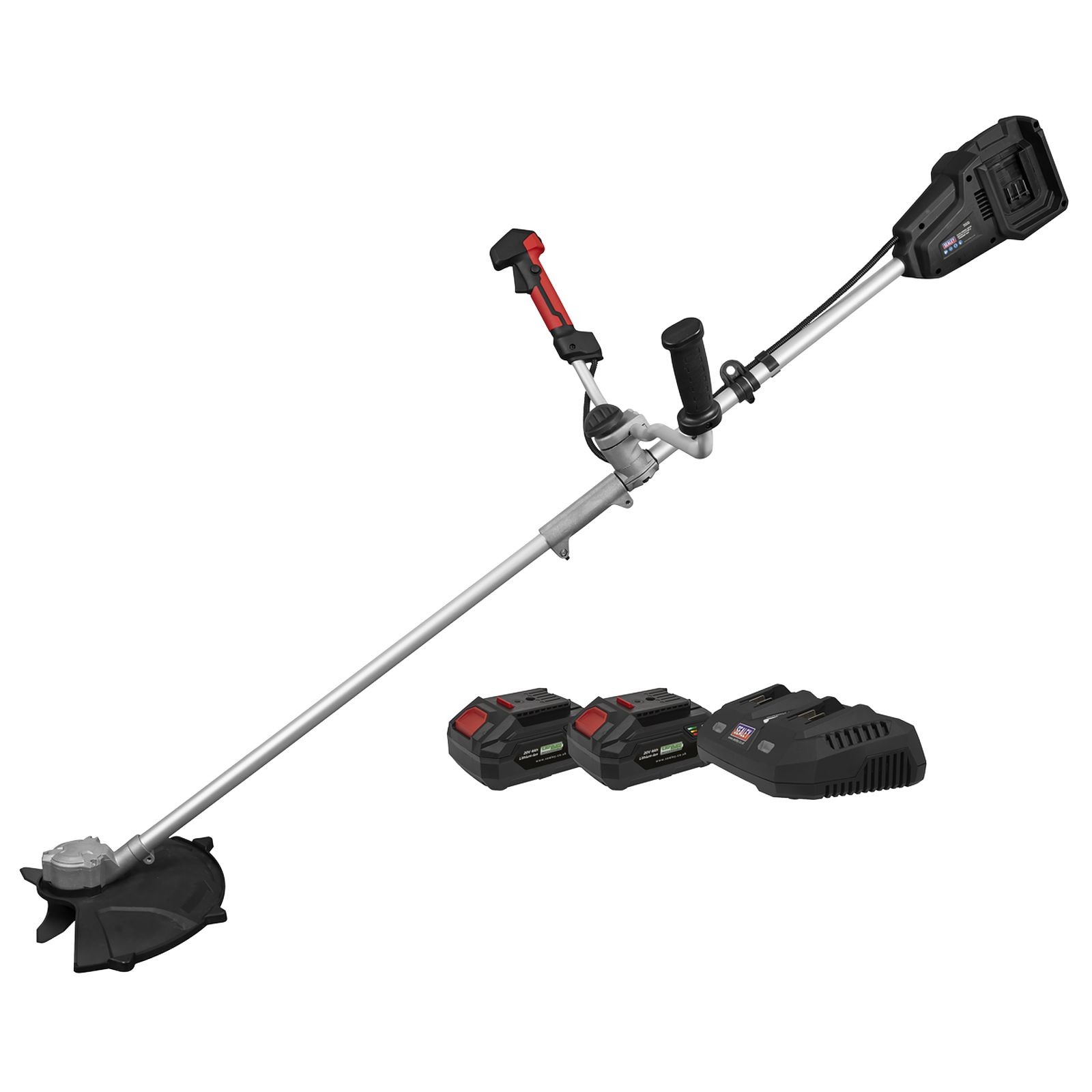 Sealey Brush Cutter & Strimmer Kit 40V 4Ah SV20 Series 35cm - CP40VBCKIT