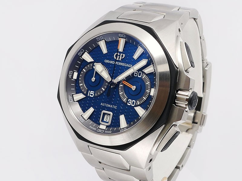 Girard Perregaux Sea Hawk Chronograph Blue 49970-11-431-11A 44mm $15,500