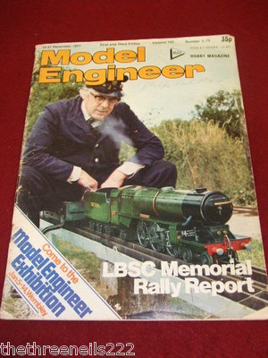 MODEL ENGINEER - LBSC MEMORIAL RALLY - DEC 16 1977 VOL 143 #3575