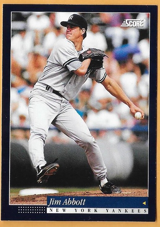 JIM ABBOTT NEW YORK YANKEES #127 - SCORE NM-MT 1994 | eBay