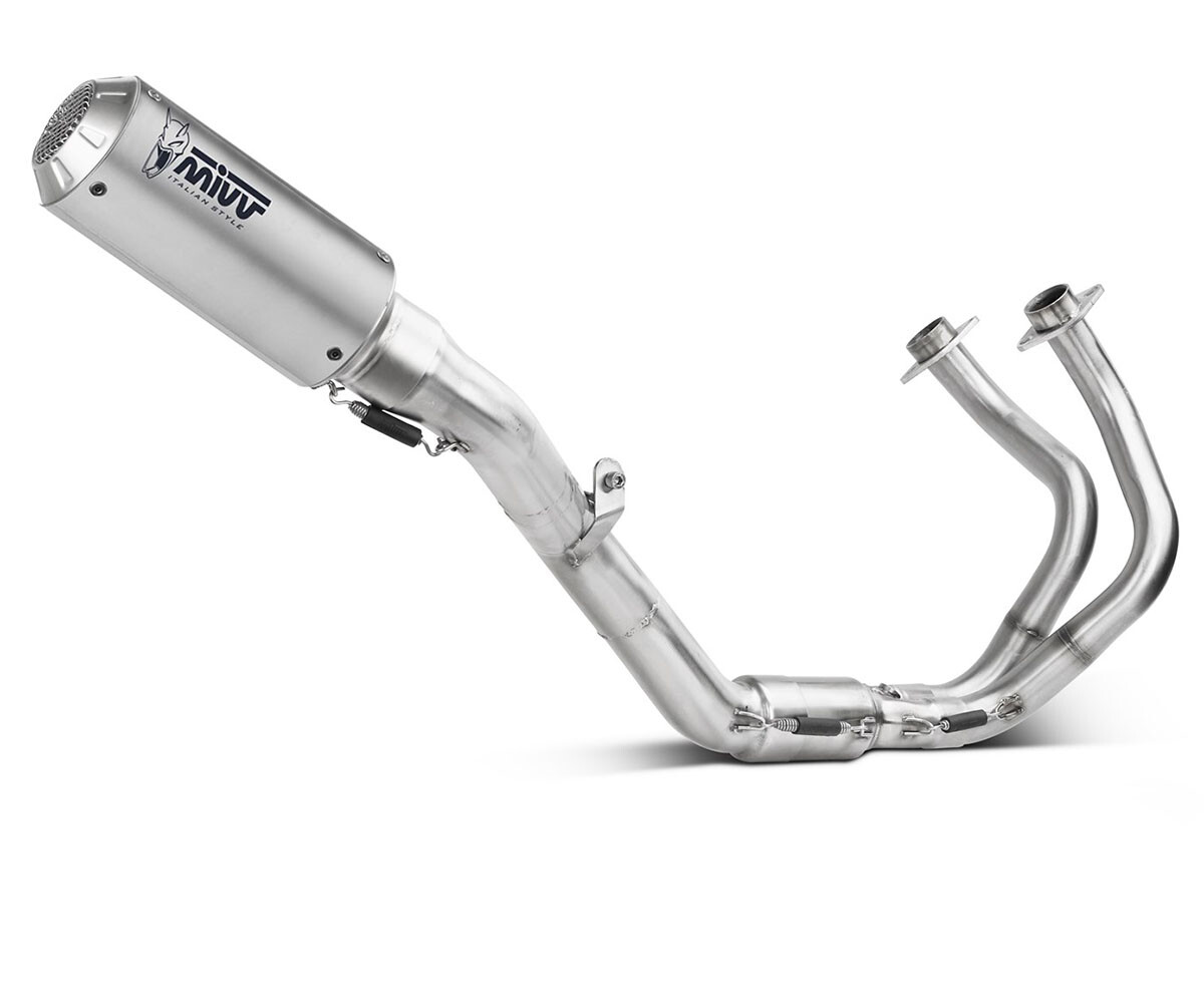 Full System Exhaust Mivv MK3 Stainless Steel KAWASAKI Z650 2024