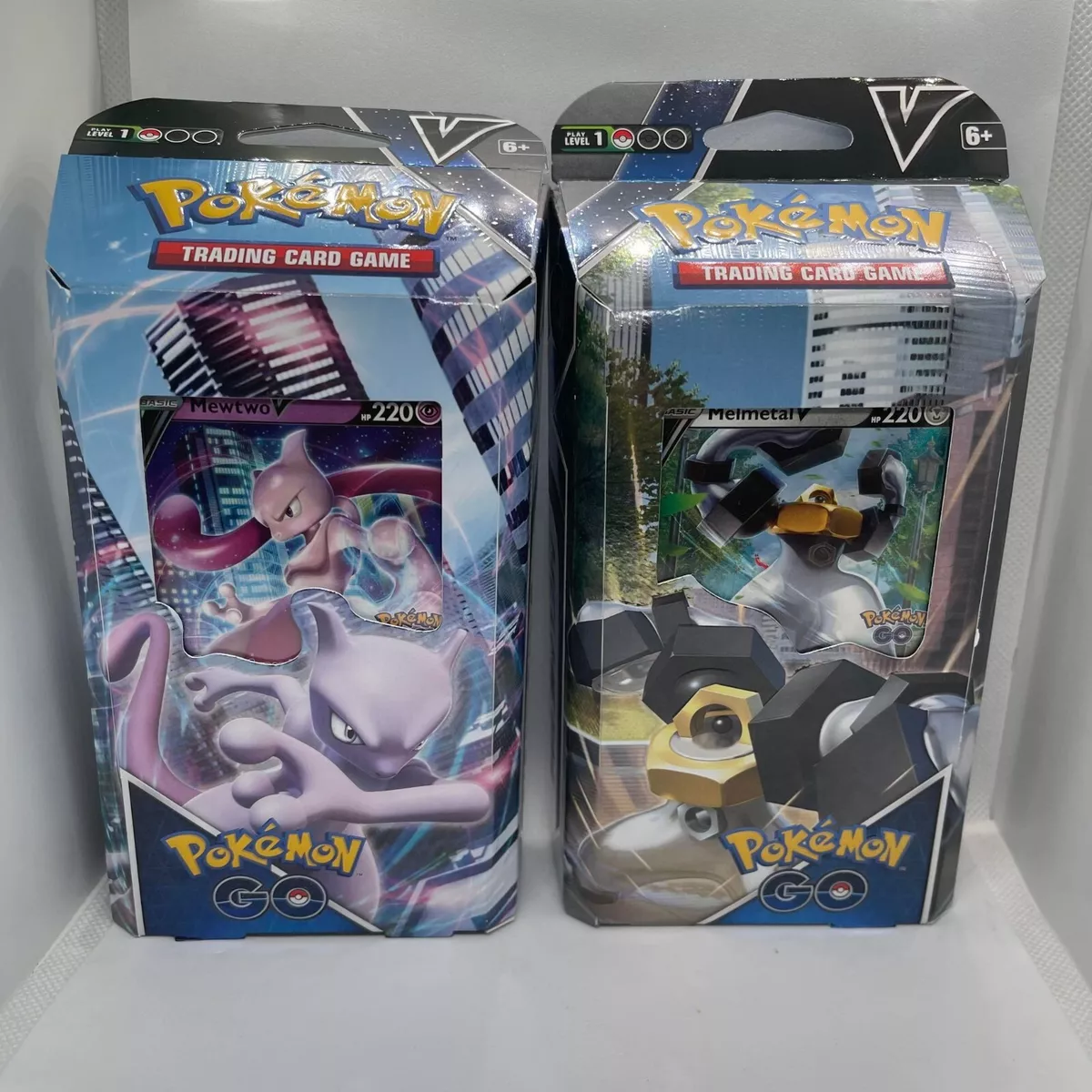  Pokemon Cards: Pokemon GO Mewtwo V Battle Deck : Toys