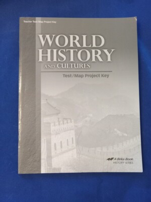 Abeka World History and Cultures teacher Test/Map Project key | eBay