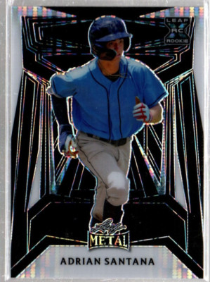 2023 Leaf Metal Pulsar Black #B39 Adrian Santana /6 