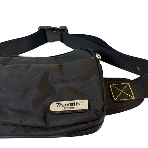 Travelite Secure RFID waist pouch, travel bag. 4 zipped compartments. Near new. - Picture 3 of 10