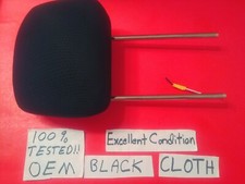 ✅OEM 2011-2020 Dodge Grand Caravan FRONT SEAT ACTIVE CLOTH HEADREST BLACK CLOTH