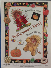 SUZY'S ZOO "HALLOWEEN FUN " STICKER SHEET 90001