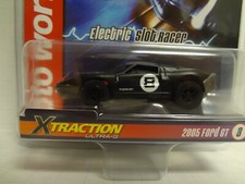 Auto World 2005 Ford GT Black XTraction Ultra G Flame Throwers Electric Slot