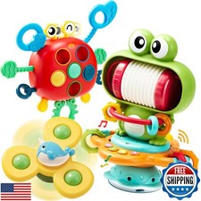 JOYIN Musical Baby Toys - Suction Cups High Chair Toys - Spinner Teether - Ke