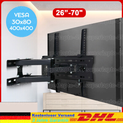 TV Wandhalterung Wandhalter LCD LED Fernseher 32-65 Zoll schwenkbar neigbar 65''