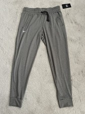 Image of Brand New With Tags Under Armour women’s grey Draw String joggers M RRP: £42