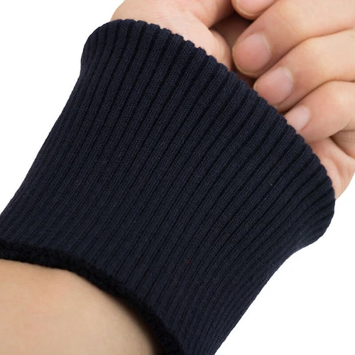 Cotton Thick Stretch Knit Sweater Arms Cuff Leg Rib Jersey Ribbed Trim Fabric - Picture 4 of 60