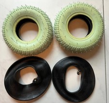 Zinger chair wheelchair tires and Tubes. Pair.  2.80/2.50-4 tire