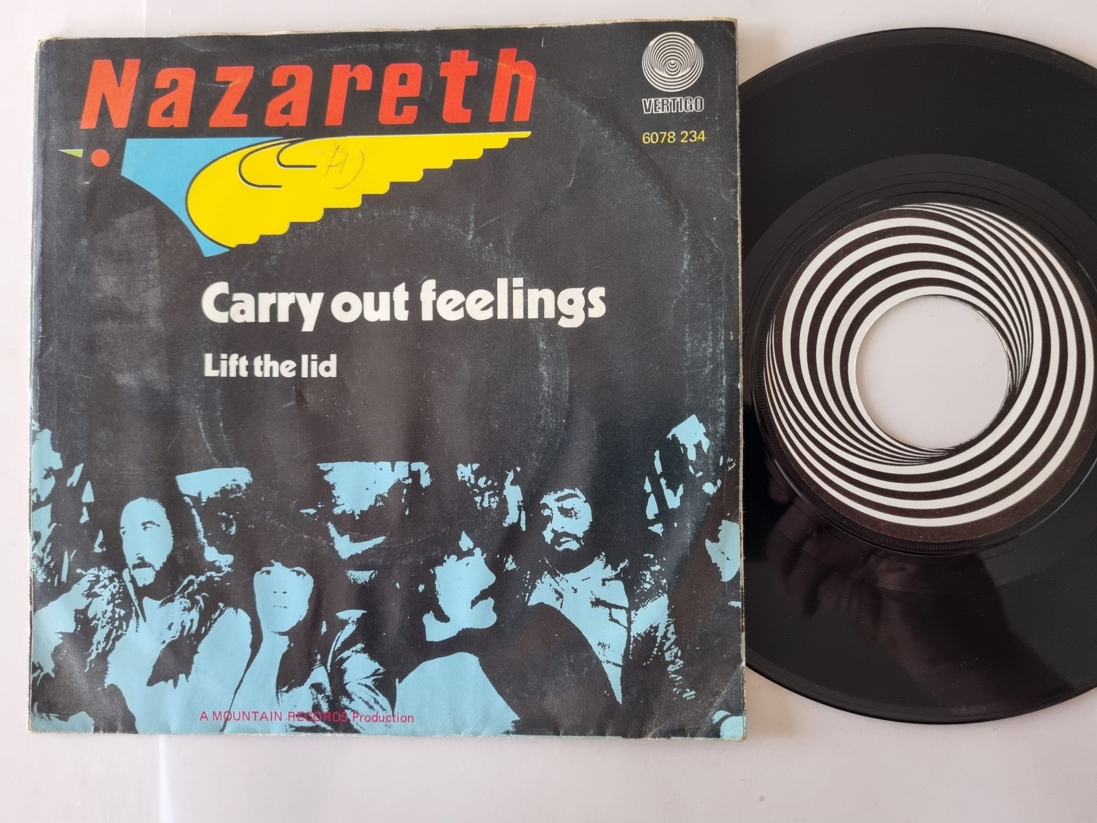 Nazareth - Carry out feelings 7'' Vinyl Holland