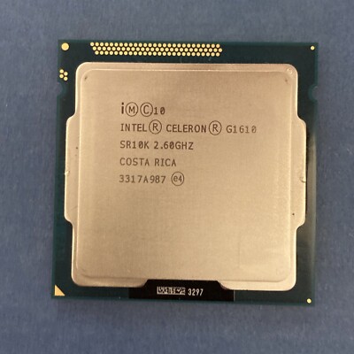  Intel Celeron   G1610   G1610   2,6 GHz Dual-Core (BX80637G1610) Prozessor