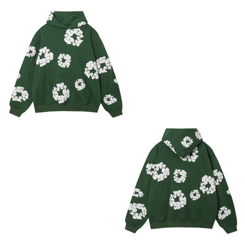 2024 Fashion Black Authentic Cotton Wreath Hoodie Different Sizes Available GIFT - Picture 8 of 19