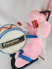 XL Vintage 1997 Energizer Bunny Pink Promotional Plush 22" Large Plush Rabbit