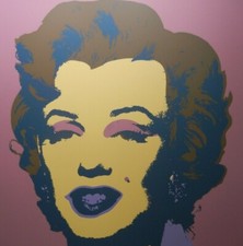 MARILYN MONROE Serie Sunday B. Morning nach Andy Warhol NEU Zertifikat 