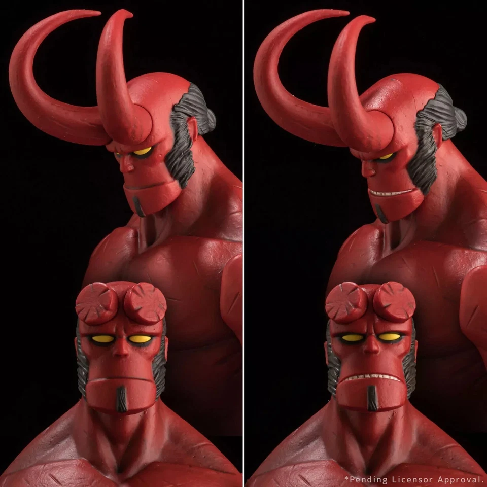 Figura 1000toys Dark Horse Direct Exclusiva Hellboy Deluxe 1/12 Edición Limitada Foto 4 de 4