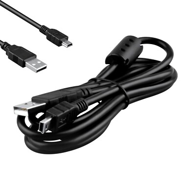 5ft Mini USB Cable USB 2.0 Cord Data Sync Charge for GoPro GPS DVR POS Machine