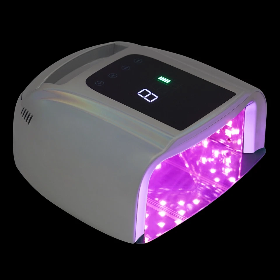 96W UV LED Nail Light Manicure Cordless Nail Lamp Nail Dryer Rechargeable Gift - Image 4 of 4