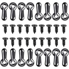 160 Pcs Metal Picture Frames Turn Button Fasteners with 160 Screws for Photos