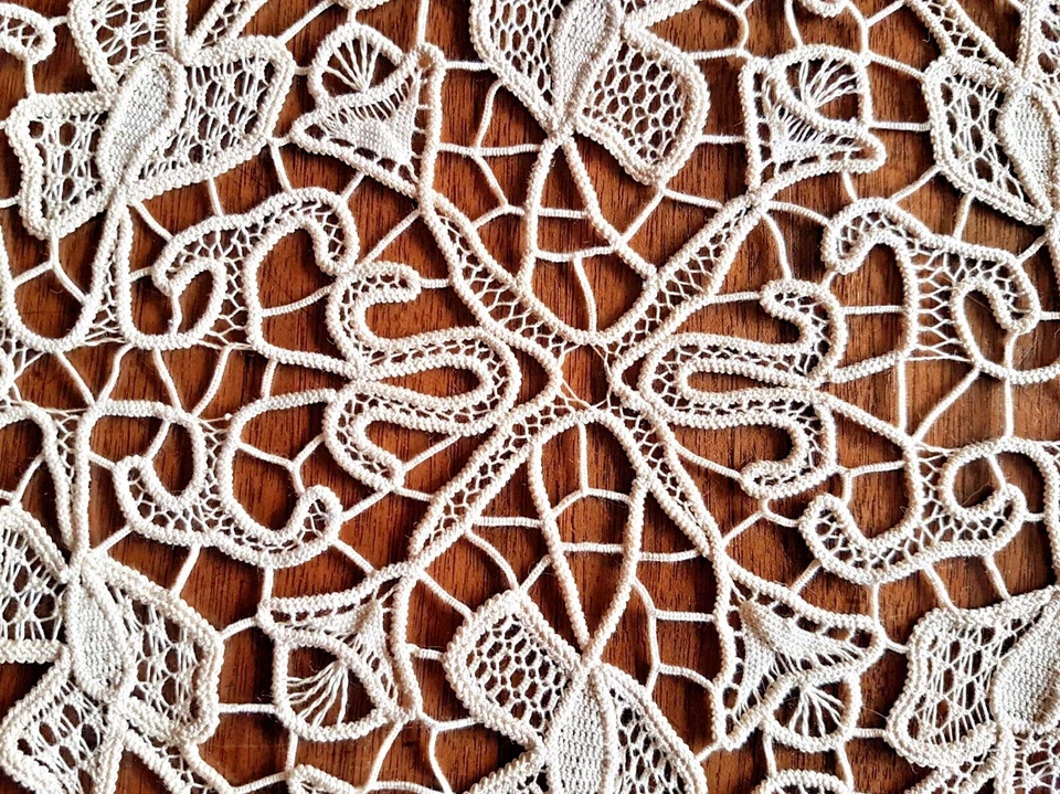 Napperon en dentelle - 40 cm x 20 cm - Photo 2/2