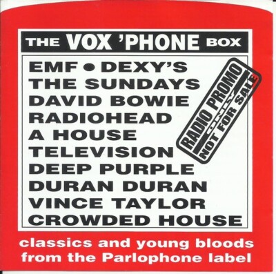 The Vox 'Phone Box - CD Radio Promo 1992 - David Bowie / Deep Purple / EMF - New