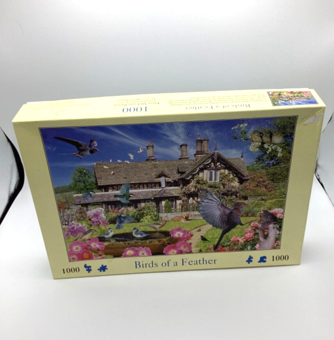 Hop Birds Of A Feather 1000 Pieces Jigsaw Puzzle Complete Used