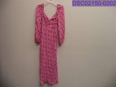 Trixie Midi Dress Pink Fleur AED018685 