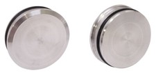 1941 1942 1946 Chevy Gmc Truck Stepside Bedside End Hole Caps Brushed Aluminum 1941 1942 1946 Chevy Gmc Truck Stepside Bedside End Hole Caps Brushed Aluminum