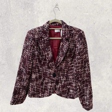 Emma James (liz Claiborne) Textured Jacket/blazer, Size 10