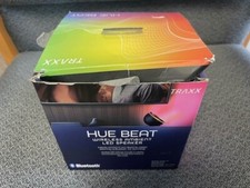 Hue Beat Wireless Ambient LED Bluetooth Speaker New Open Box Traxx