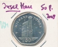 Isle of Man / Isle of Man - 50 Pence 2009 (AB) UNC - Milner s Tower