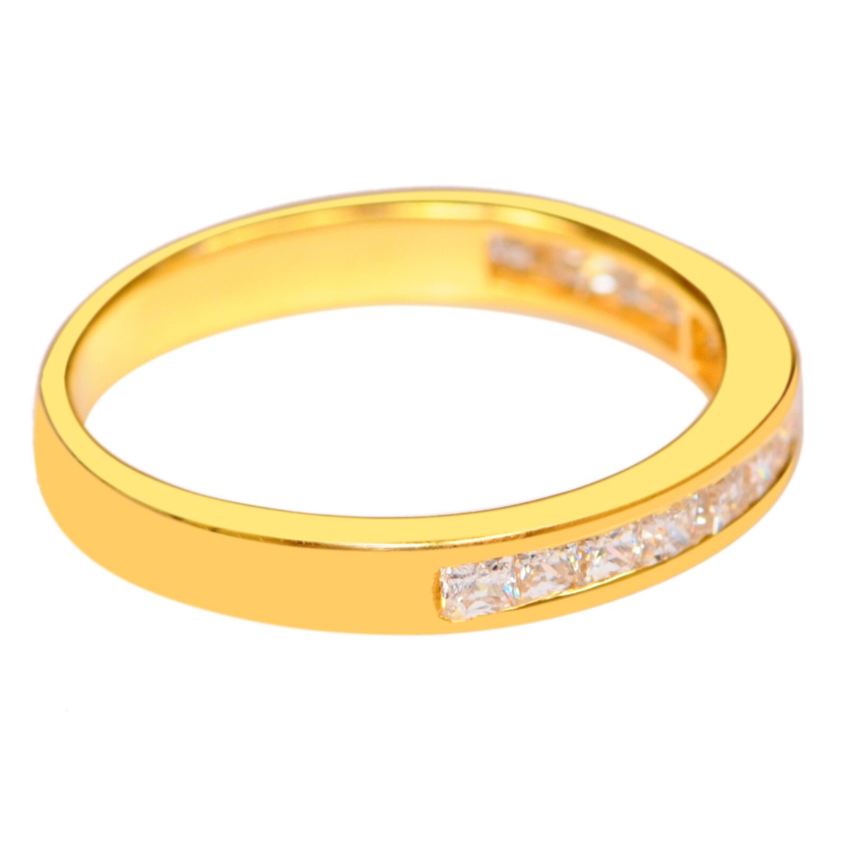 金色のコルダ 15th Anniversary FINAL White Lab-Grown Diamond 14k Yellow Gold Over Sterling Silver