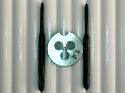 Ø M1.4mm  Set of Die and Taps, Watchmaker  tool.  New Old Stock
