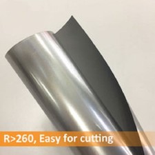 Iron on High Visibility Hi Vis Reflective heat transfer vinyl for Graphic Design