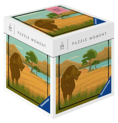 Ravensburger Puzzle Moment Safari 16540 99 teile Löwe Afrika Urlaub Mini-Puzzle