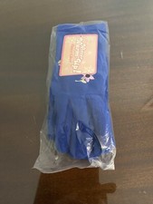 Womens 100 Polyester Navy Blue Winter Warm-Up Shell 100 Fleece Gloves